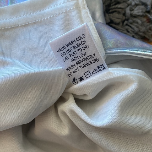 superdown metallic silver tamia mini skirt Size XXS - Picture 11 of 15